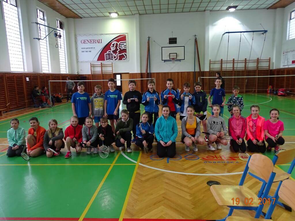 Badmintonový turnaj žáků
