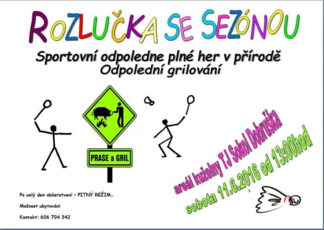Ukončení badmintonové sezóny