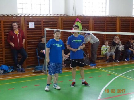 Badmintonový turnaj žáků