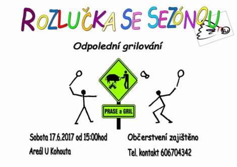 Ukončení badmintonové sezóny!