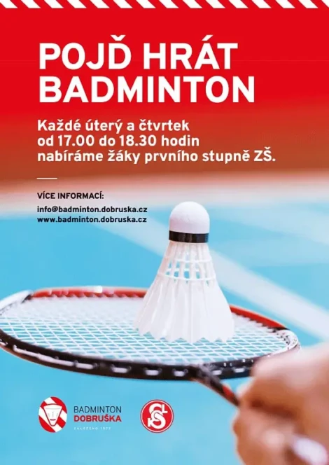 Pojď hrát badminton