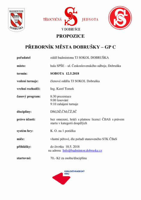 Otevřené GP C dospělých